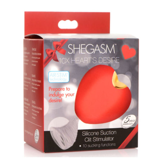 Succionador de Clítoris 10X Hearts Desire