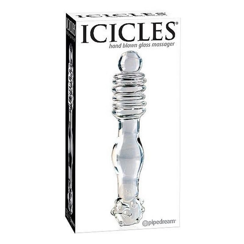 Masajeador Icicles Hand Blown Glass Num.1