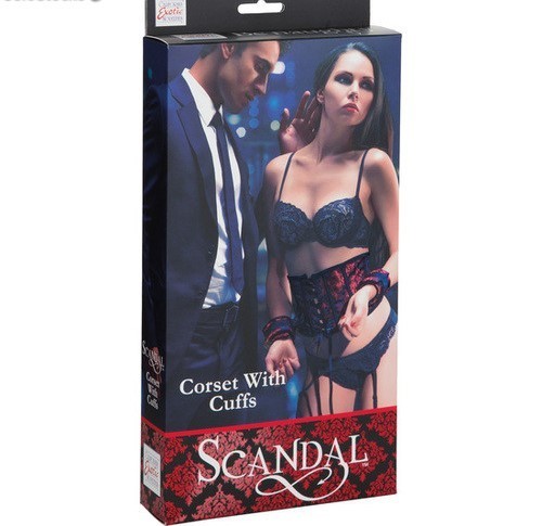 Scandal Corset With Cuffs