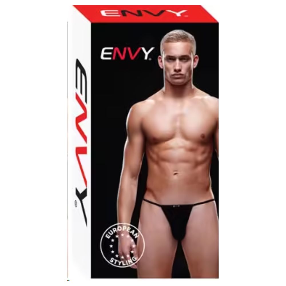 Tanga Envy G-String Negra L/XL