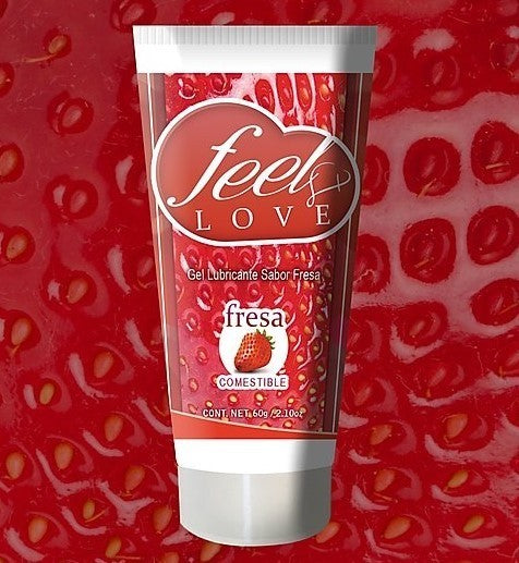 Lubricante Feel Love sabor fresa