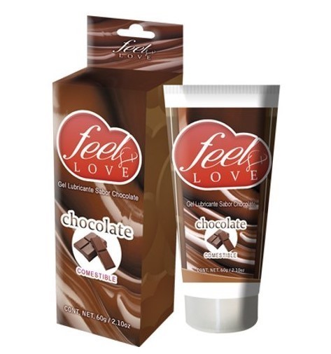 Lubricante Feel Love sabor chocolate