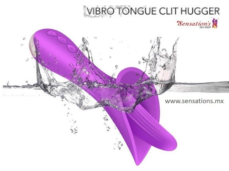 Vibrador Estimulador para Clítoris y Vulva Tongue Clit Hugger