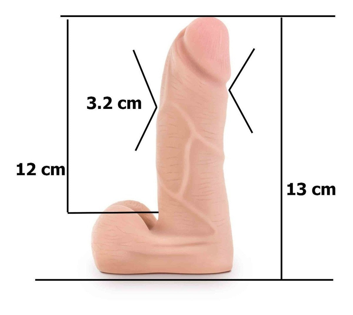 Dildo Realista Flexible X5 5" Cock