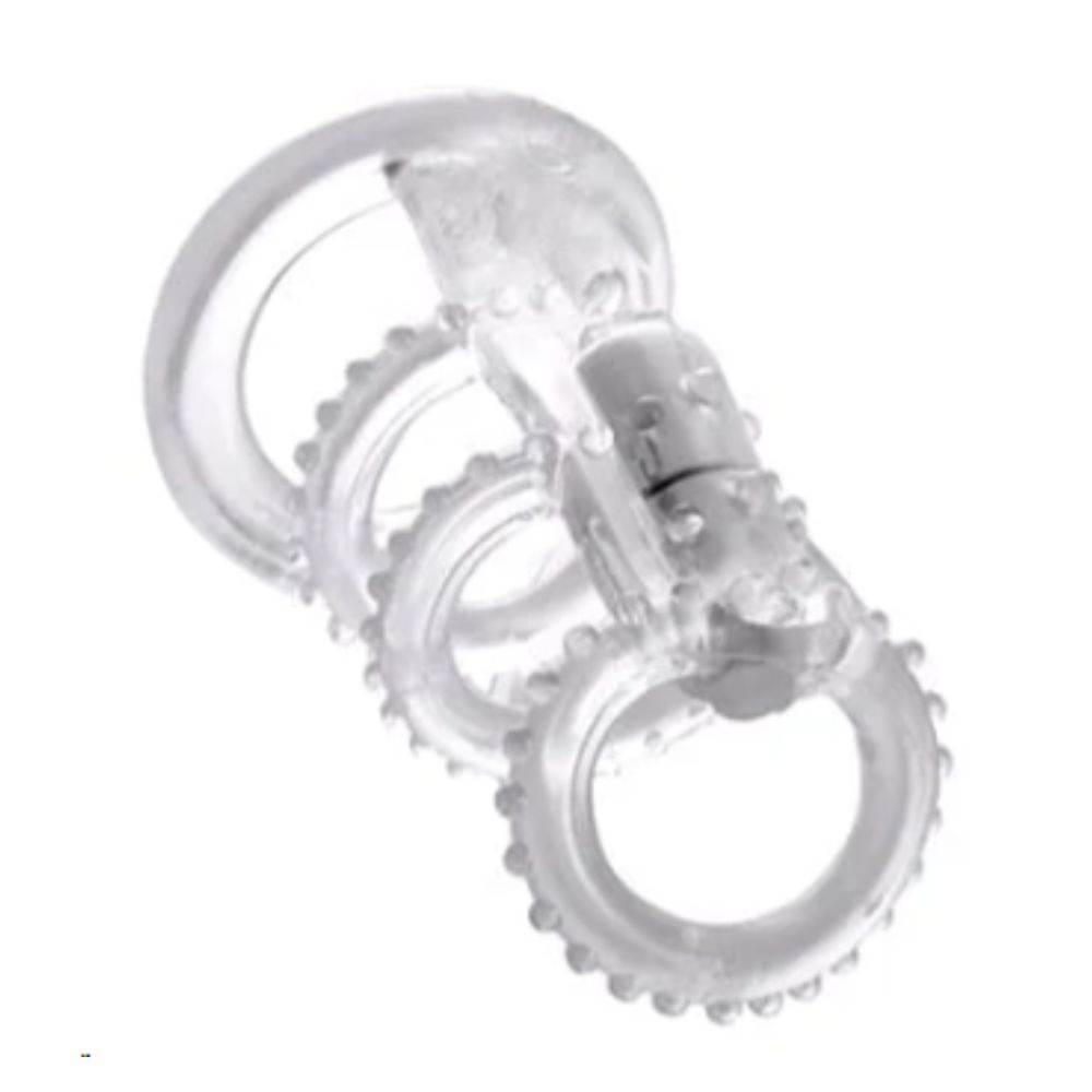 Anillos Retardantes en Forma de Jaula para Miembro FX Vibrating Cock Cage