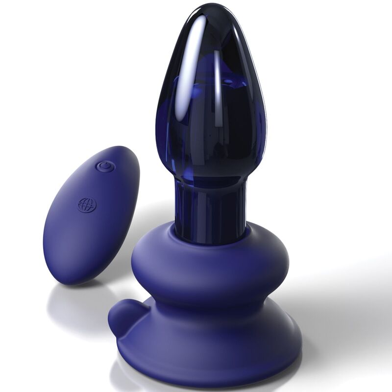 Icicles N° 85 Tapón Vibrador de Cristal Morado