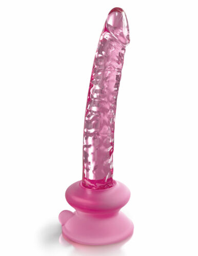 Icicles No. 86 Dildo de Vidrio Rosa