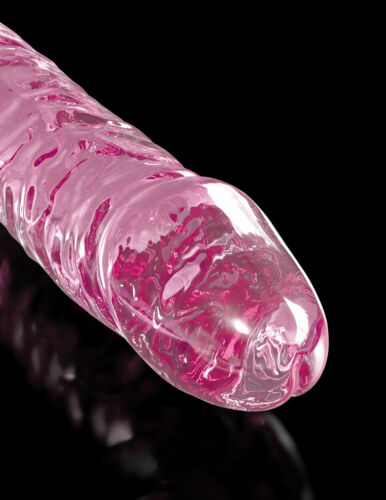 Icicles No. 86 Dildo de Vidrio Rosa