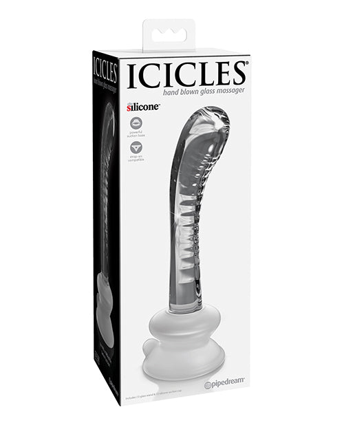 Icicle No. 88 Dildo de Cristal Transparente