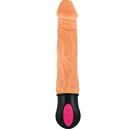 Dildo Vibrador Recargable con Sensación Térmica Natural Realskin Hot Cock Num.1