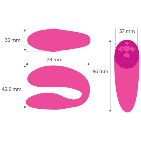 Vibrador Herradura con Aplicación Chorus Couples Vibrator We-Vibe