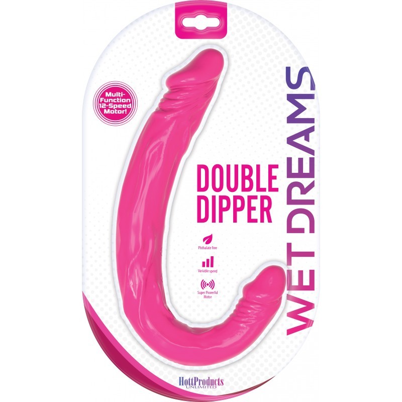 Vibrador Doble Dipper Wet Dreams 13.6"