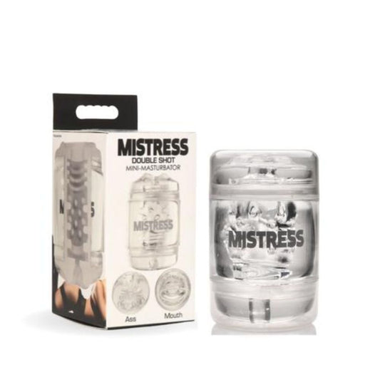 Masturbador Masculino Cristal Mistress Double Shot Mini