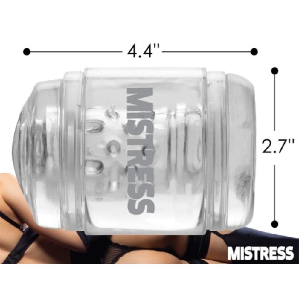 Masturbador Masculino Cristal Mistress Double Shot Mini