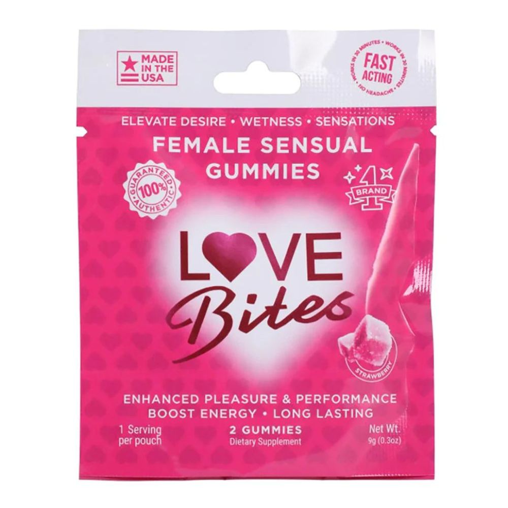 Love Bites Gomitas Estimulantes Femeninas