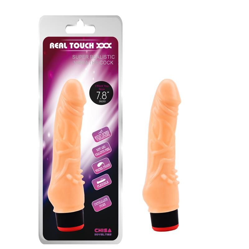 Dildo Vibrador Real Touch XXX Super Realistic 7.8"