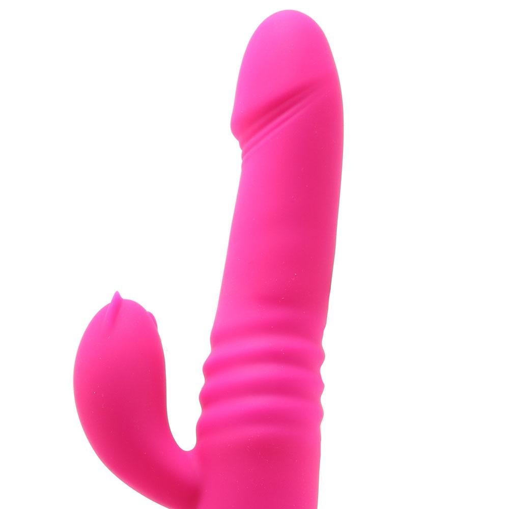 Vibrador con Movimientos de Empuje y Función Térmica Heat Up Dynamic Stroker