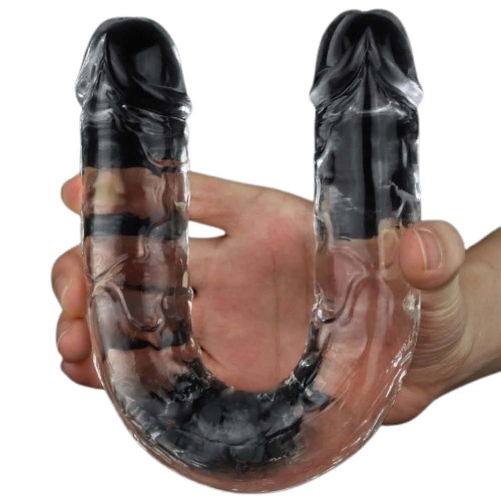 Dildo Doble Flawless Clear 12” Transparente