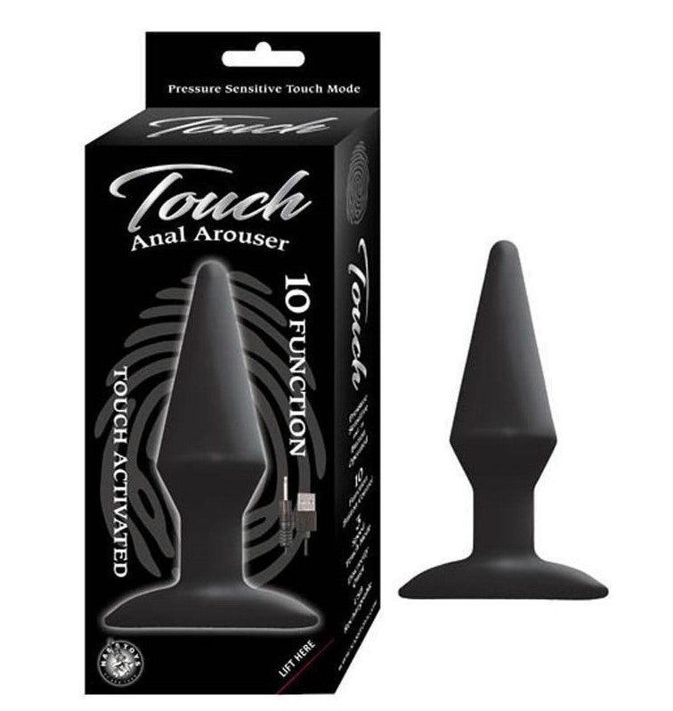 Plug Anal de Silicona con Vibración Touch Anal Arouser