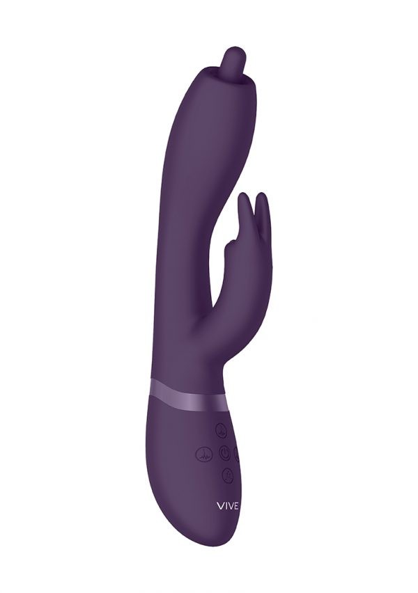 Vibrador de triple estimulación de Alta Gama Vive NILO