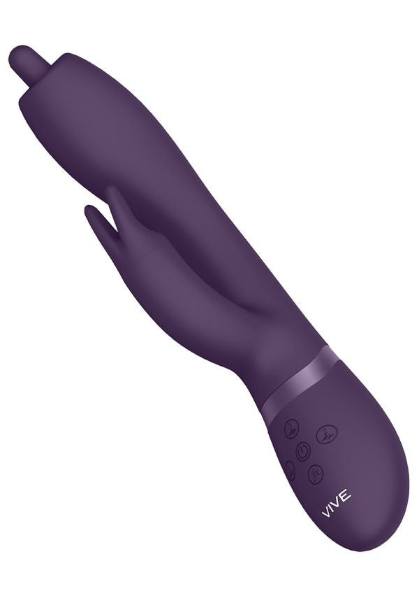 Vibrador de triple estimulación de Alta Gama Vive NILO