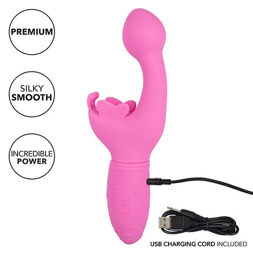 Vibrador con Doble Estimulación Butterfly Kiss Rechargeable