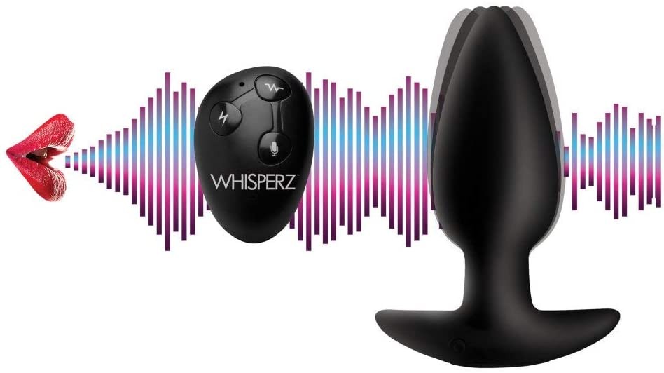 Dilatador Anal con Mando a Distancia Whisperz 10X Vibrating