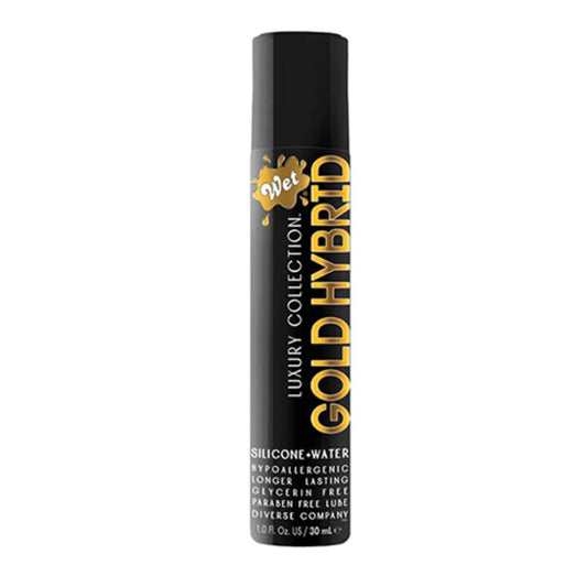 Lubricante Híbrido Wet Gold Hybrid de 30 Ml