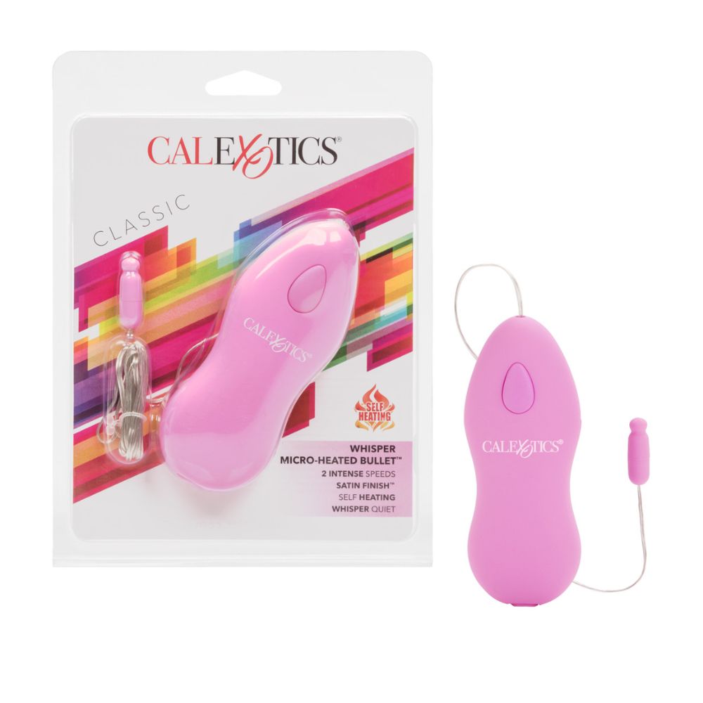 Bala Vibrador Whisper Micro Heated Pink