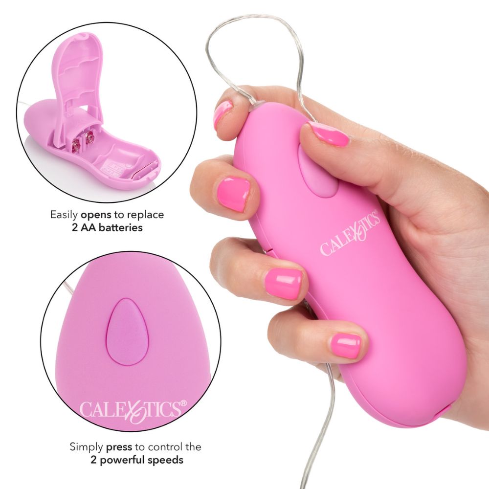 Bala Vibrador Whisper Micro Heated Pink