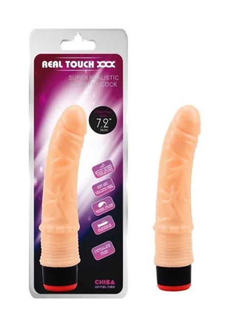 Dildo Vibrador 7.2" Fñesh