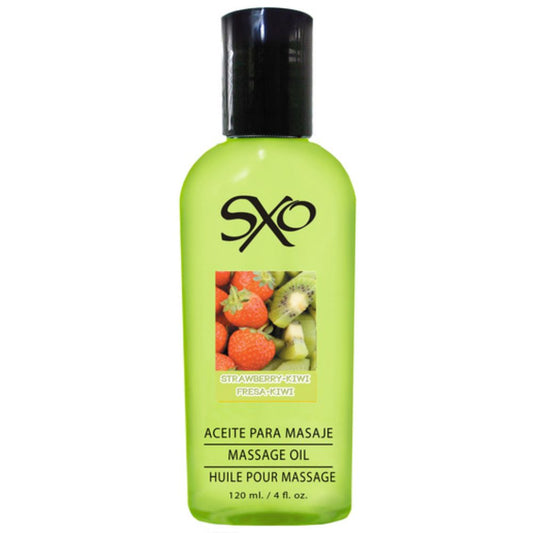 Aceite para Masaje Térmico SXO Fresa-Kiwi