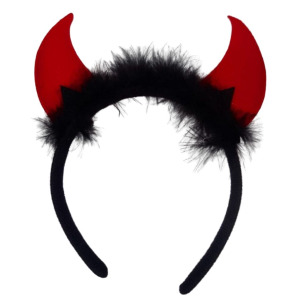 Diadema con Diseño de Diablito