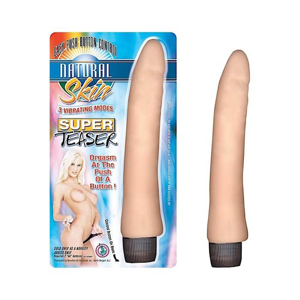 Vibrador realista Natural Skin Super Teaser