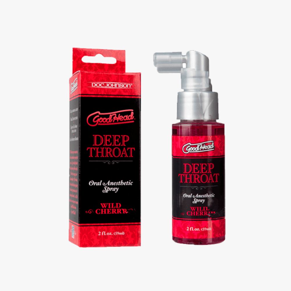 Desensibilizador De Garganta Deep Throat Cereza