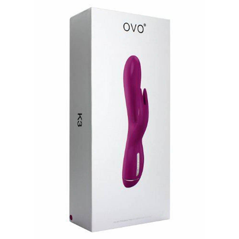 Vibrador Ovo K3 con Estimulador de Clítoris