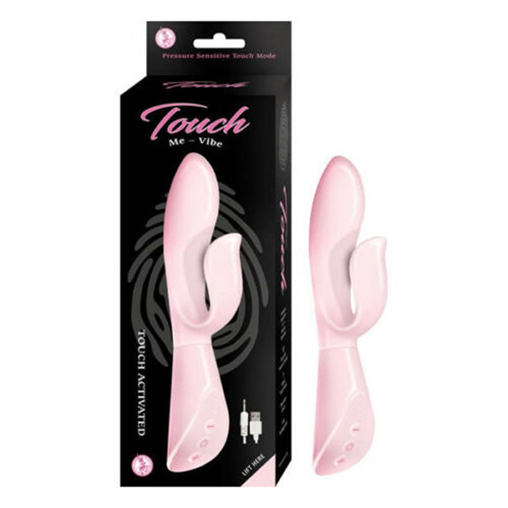 Vibrador Touch Me Vibe con estimulador de clitoris