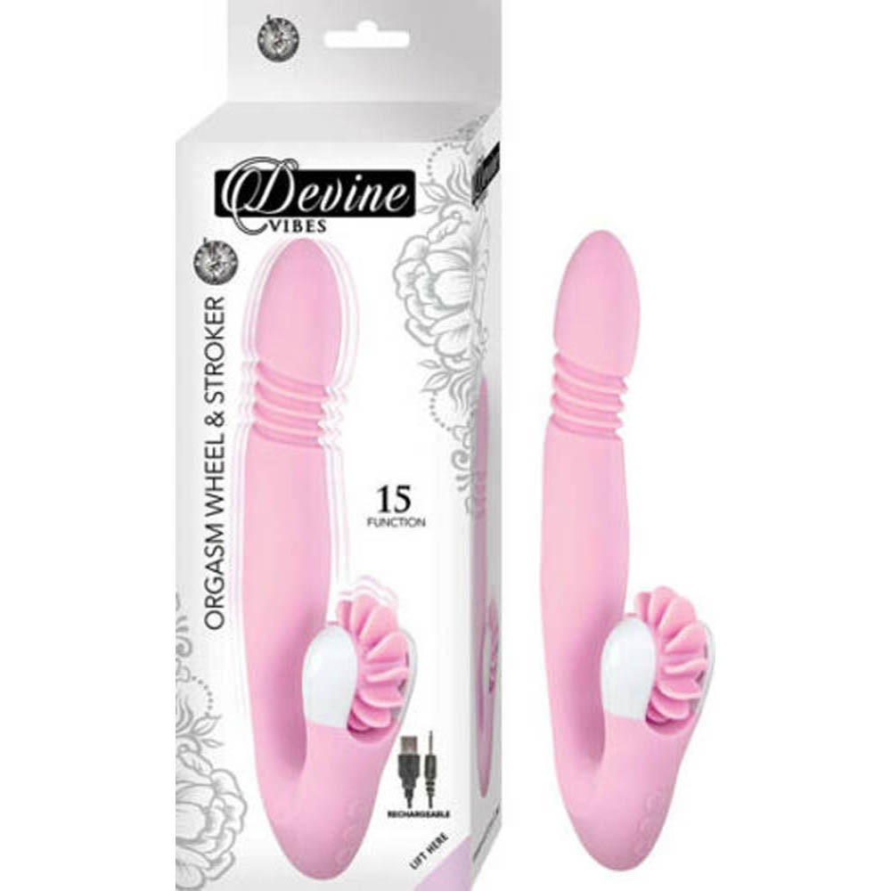 Vibrador Devine Vibes con Rotor Estimulador Pink