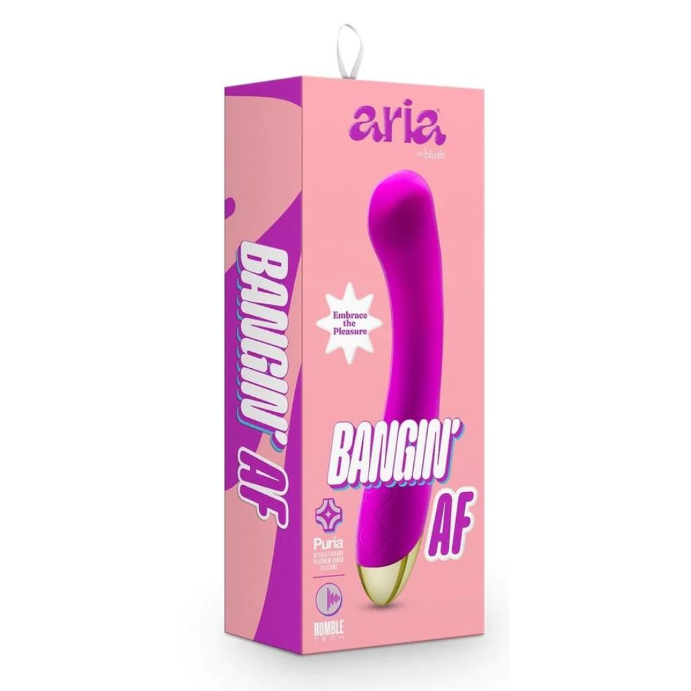 Vibrador Aria Bangin Af-Purple