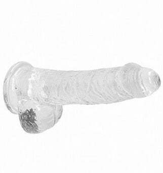 Dildo Cristalino Realrock Clear 6”