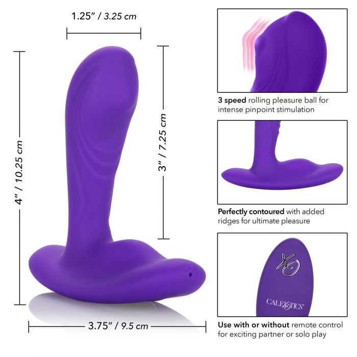 Vibrador Prostático Pinpoint Pleaser Sili Remote