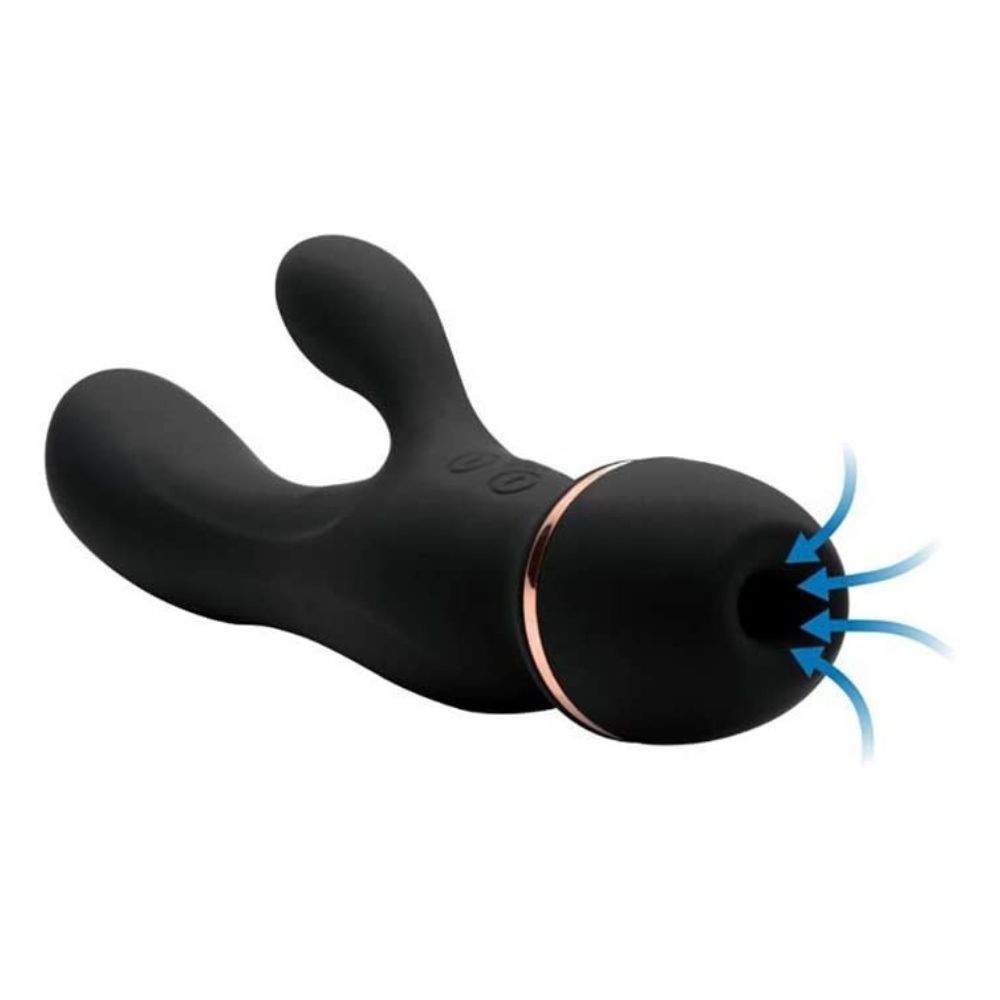 Vibrador con Succionador de Clítoris Inmi Shegasm Supreme 3 en 1