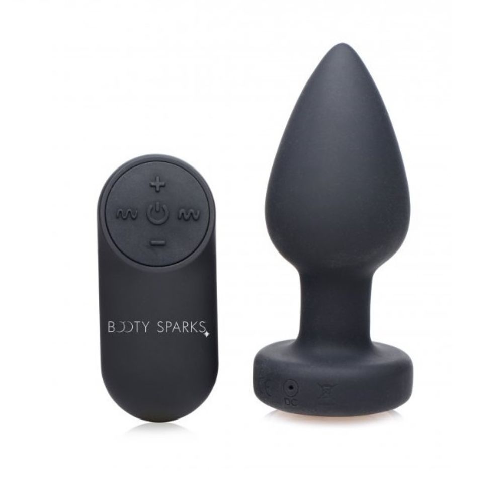 Plug Anal Vibrador con Luces 7X Light Up Mediano