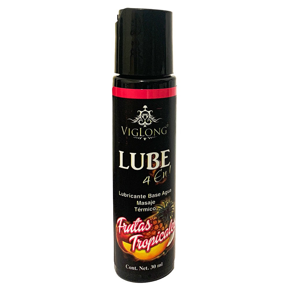 Lubricante Viglong 1Oz 4 EN 1 Sabor Frutal