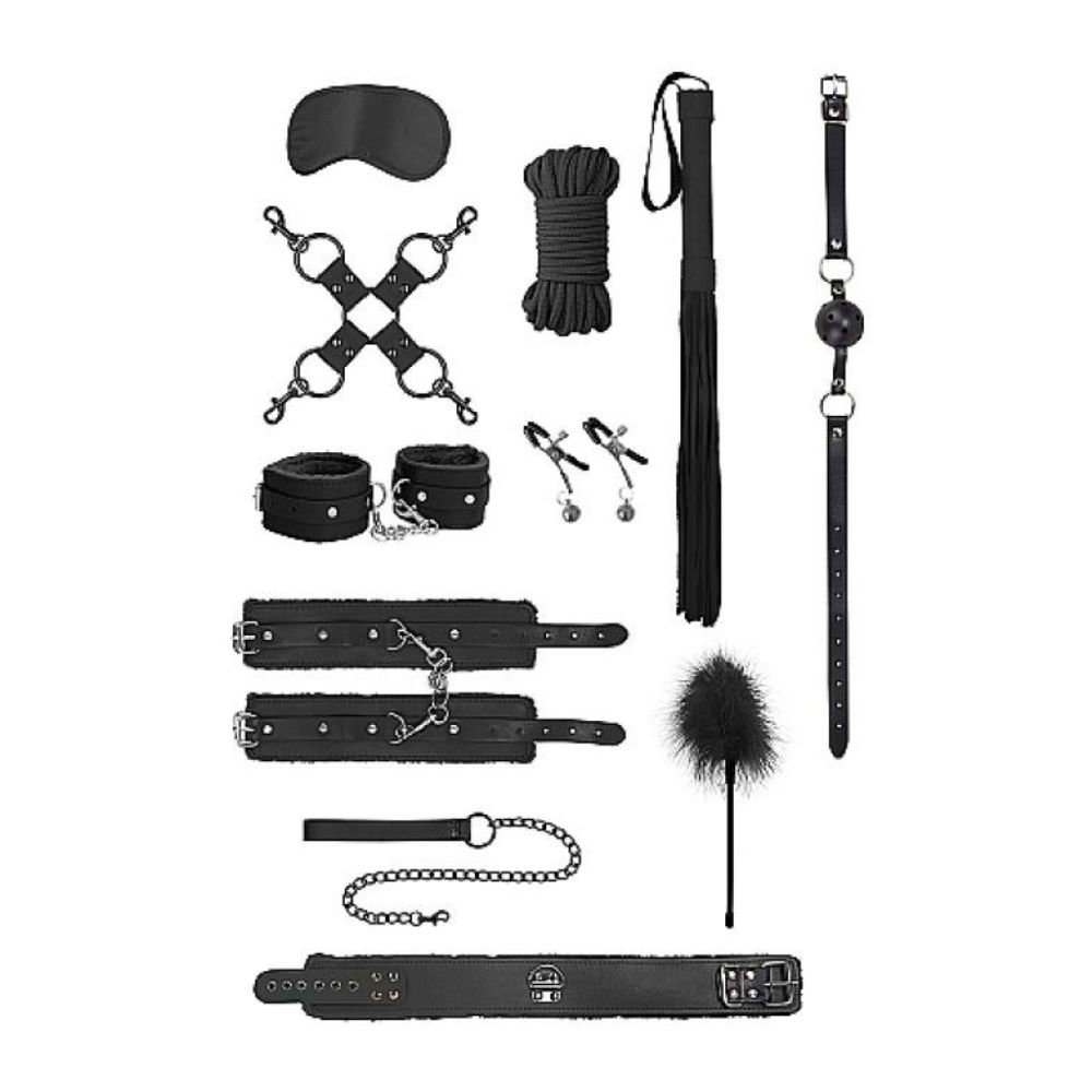 Kit Intermedio de Bondage Color Negro