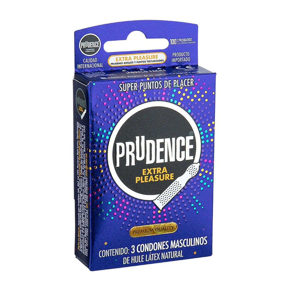 Prudence Extra Pleasure Preservativo C/3