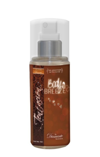 Fragancia Body Breeze Tentación 150 Ml Aroma Manzana Verde