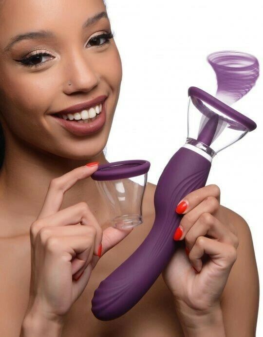 Vibrador con Succionador y Lengua Estimuladora 8X Lickgasm by Shegasm