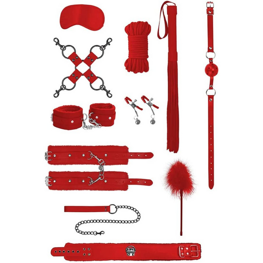 Kit Intermedio para Bondage Rojo