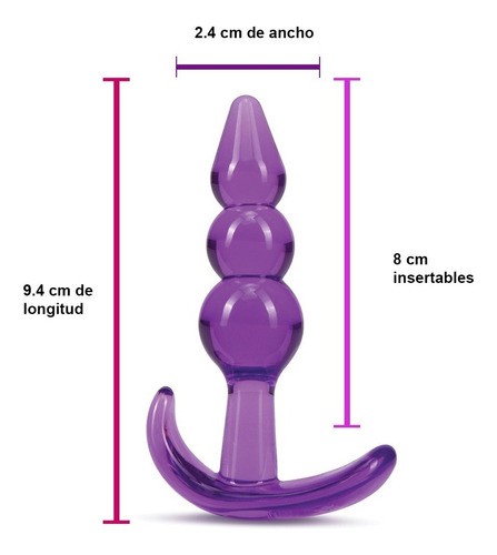 Plug Anal Triple Perla